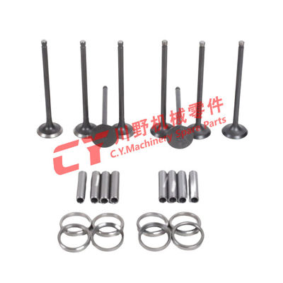 Mesin Excavator 4M50 Pemandu Katup & Katup & Bagian Dudukan Katup Berat 0,8-0,2-0,15